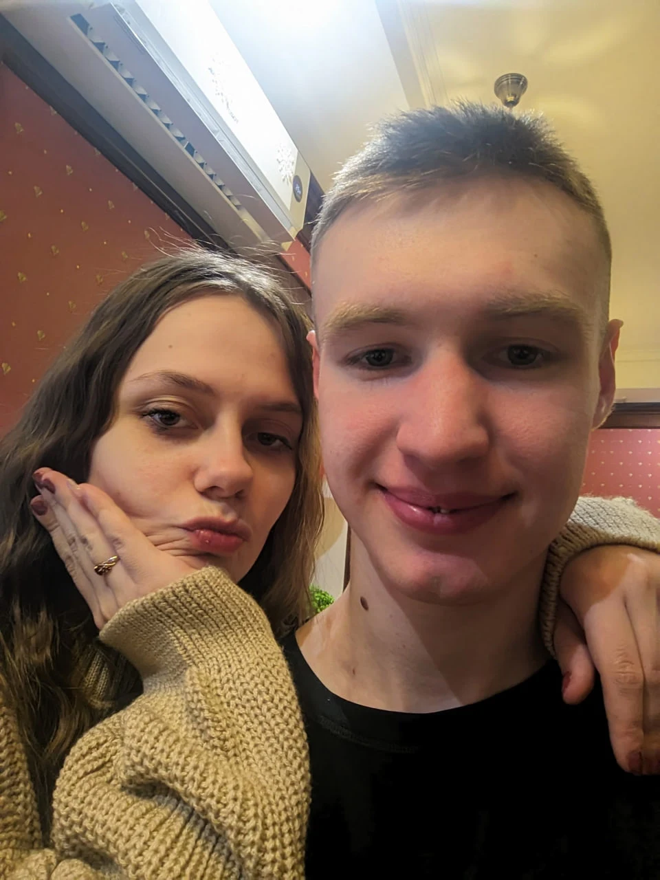 Совместное селфи Владислава и Анастасии